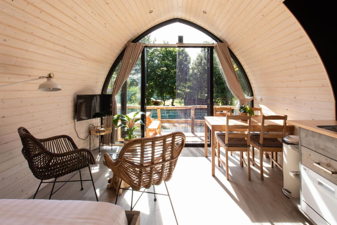 Boomhuis Met Optioneel Wellness - Vakantiepark De Schreiershoek Dokkum Exteriör bild