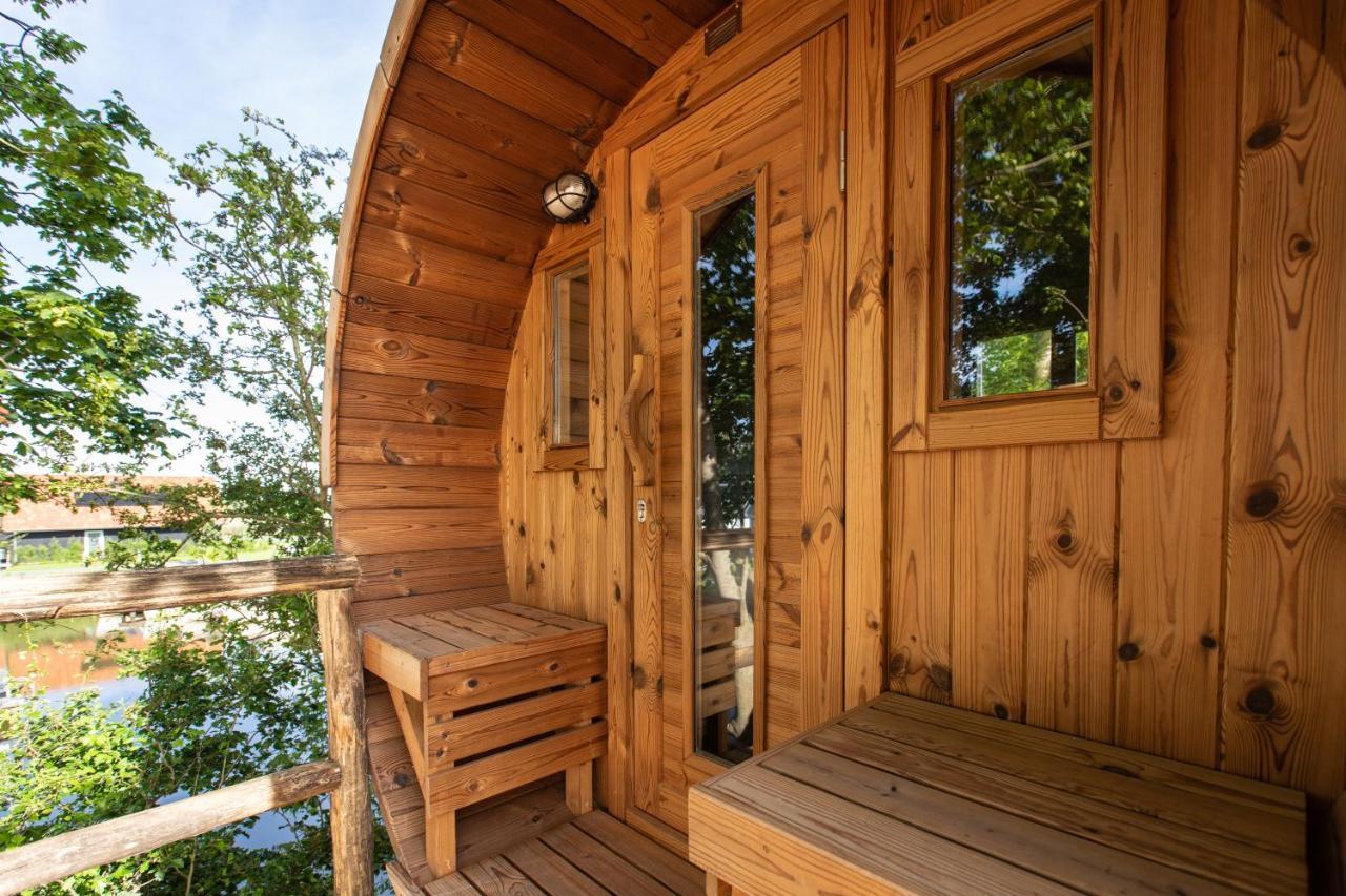 Boomhuis Met Optioneel Wellness - Vakantiepark De Schreiershoek Dokkum Exteriör bild
