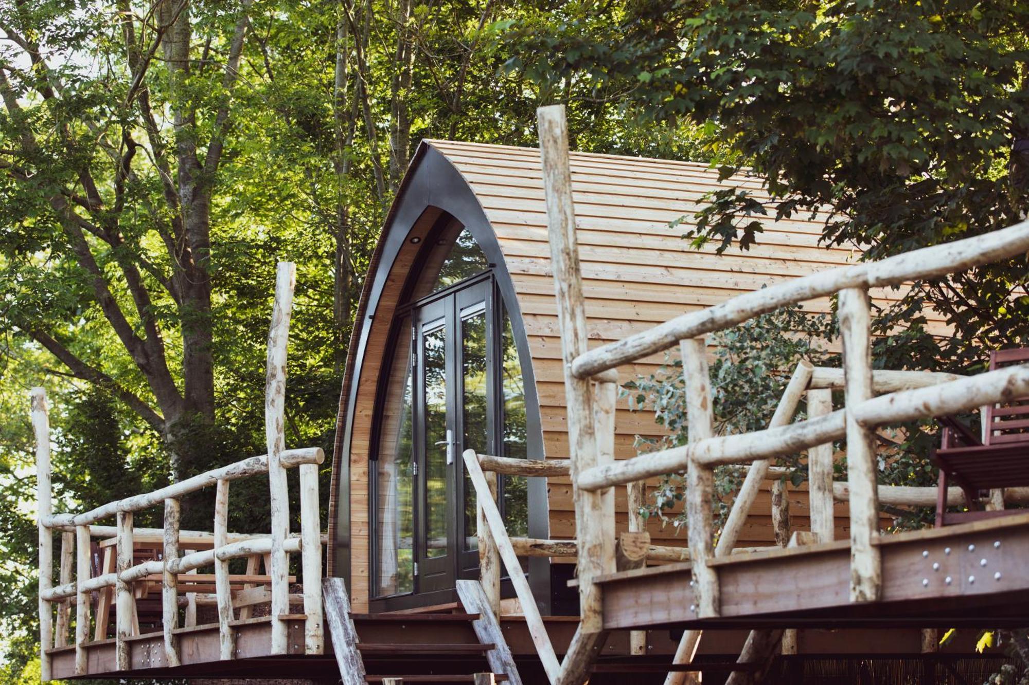 Boomhuis Met Optioneel Wellness - Vakantiepark De Schreiershoek Dokkum Exteriör bild